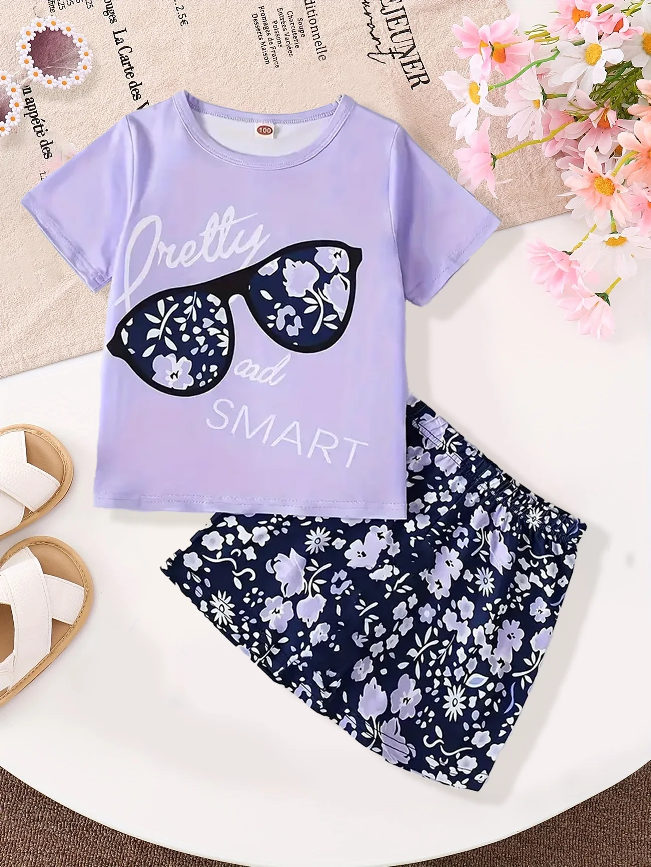 A Young Girl's Glas… - image