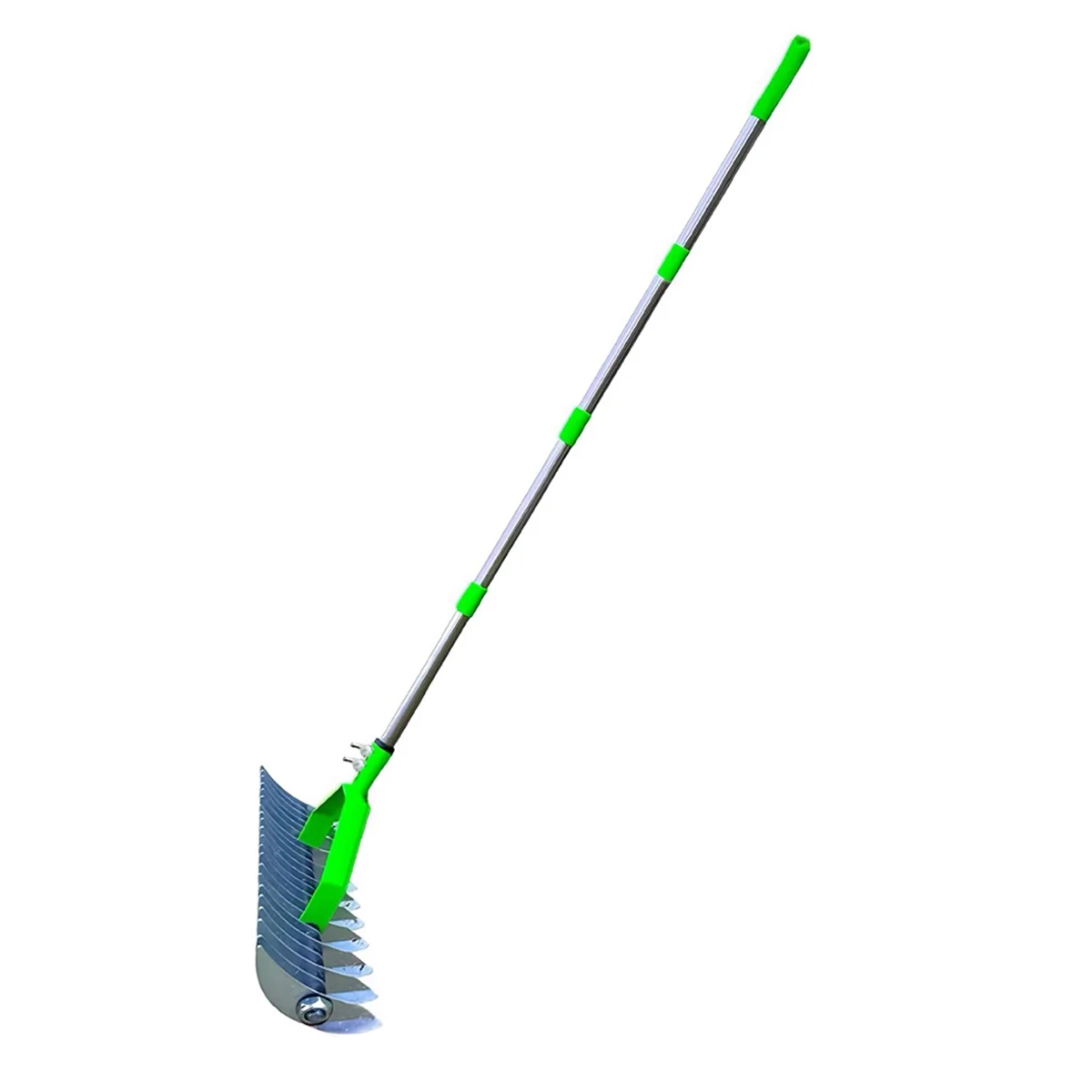 

1.7M Lawn Hay Rake, Thatch Rake, Leaf Rake, Garden Descaling Rake, Scarifier, Soil Rake