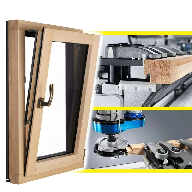 2023 Doorwin MILUX SERIES Latest Design Superlative Performance Aluminum Clad Wood Translation Window