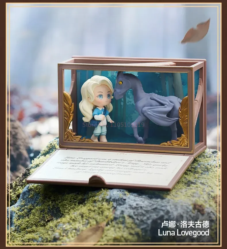 Echte POPMART Harry Potter Hogwarts Biographical Series Blind Box Szene Sammlerfigur Desktop Ornament Sammlerstück Geschenk – Detail 15