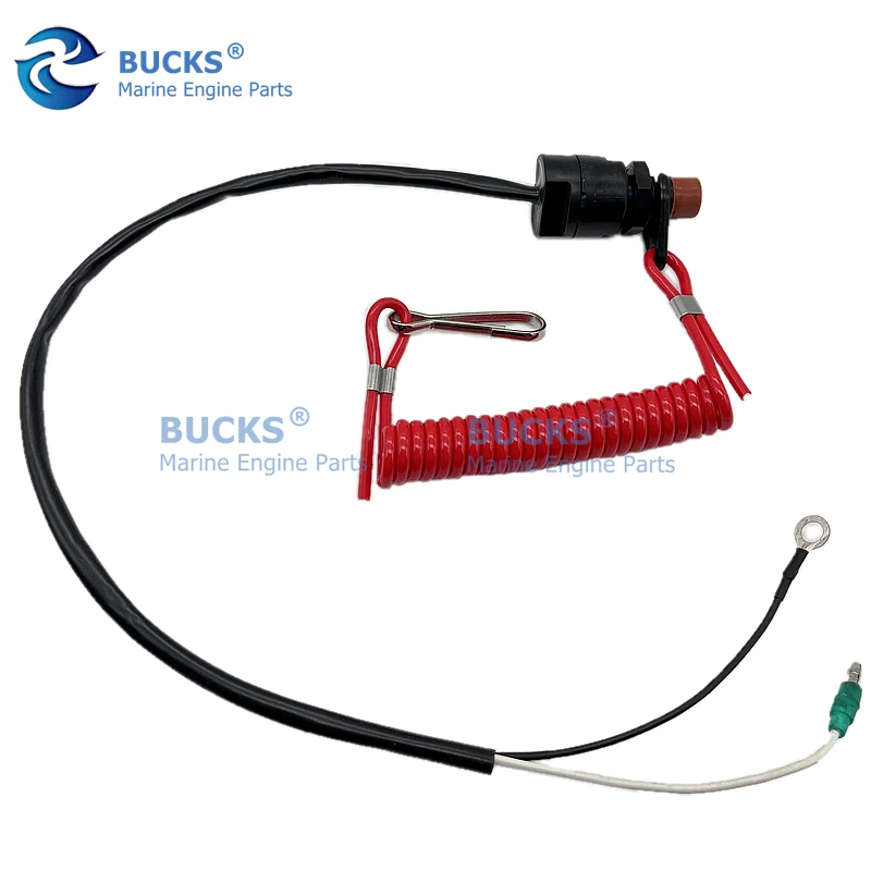 

65 Вт‐82575‐01 Аварийный предохранительный выключатель со шнурком для подвесного мотора Yamaha Прямая поставка от производителя