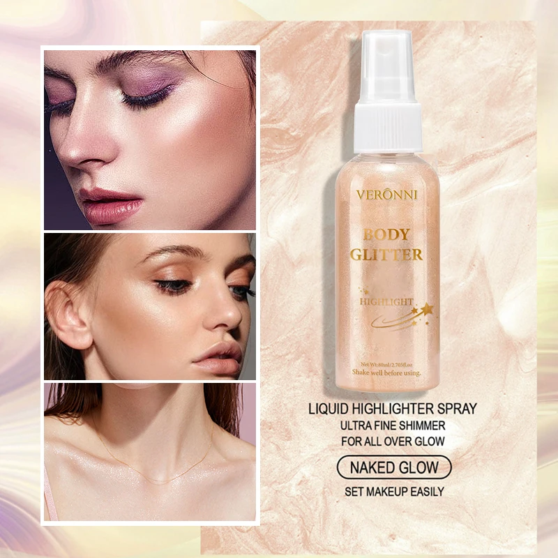 リキッド ハイライター メイクアップ スムース シャイン シマー グリッター ボディ ハイライター リキッド クリーム ファンデーション 長持ちするボディ化粧品