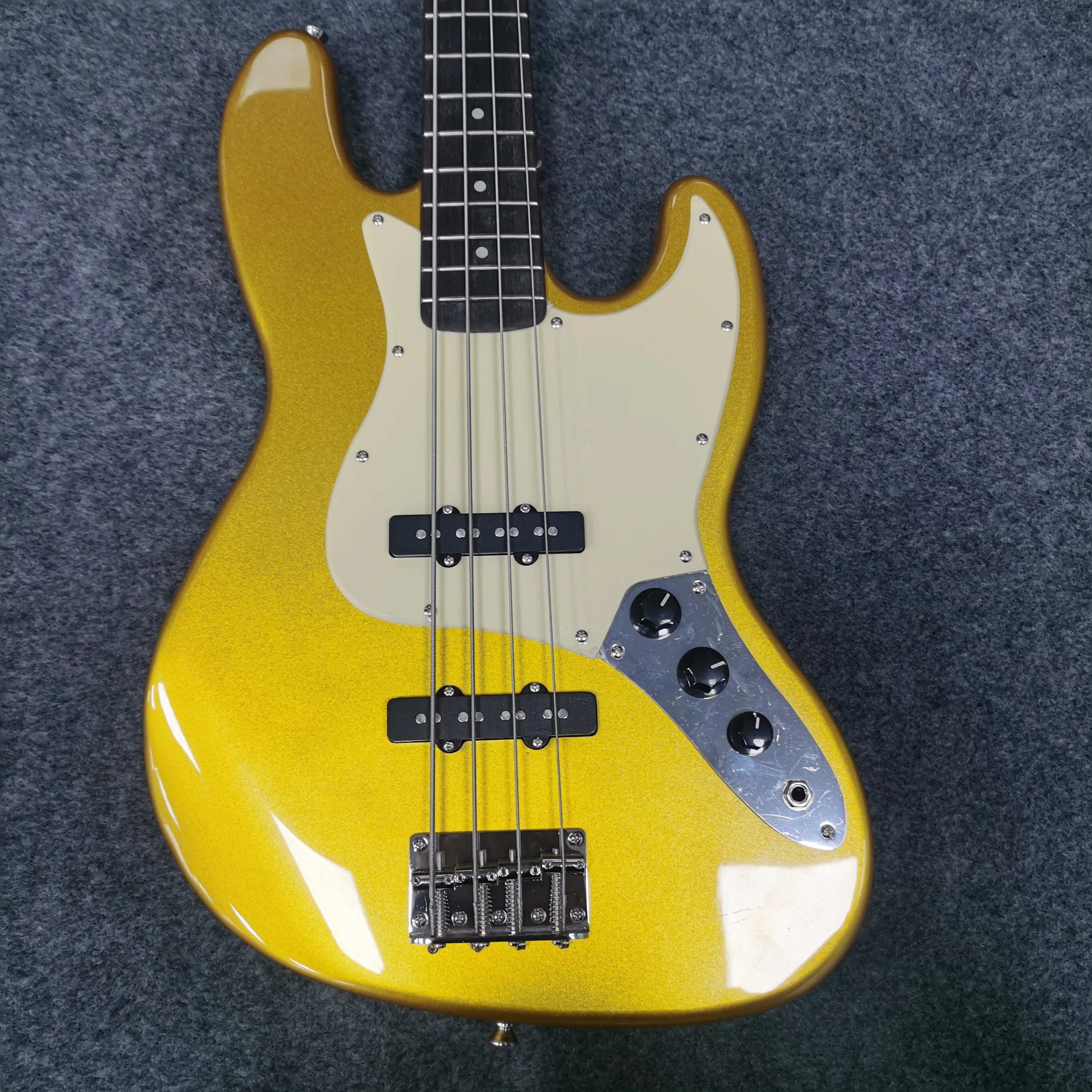 Guitar Supplier Factory Wholesale Price Hot-selling JB-02 Jazz 4 Strings Electric Bass Guitar With Full Accessories