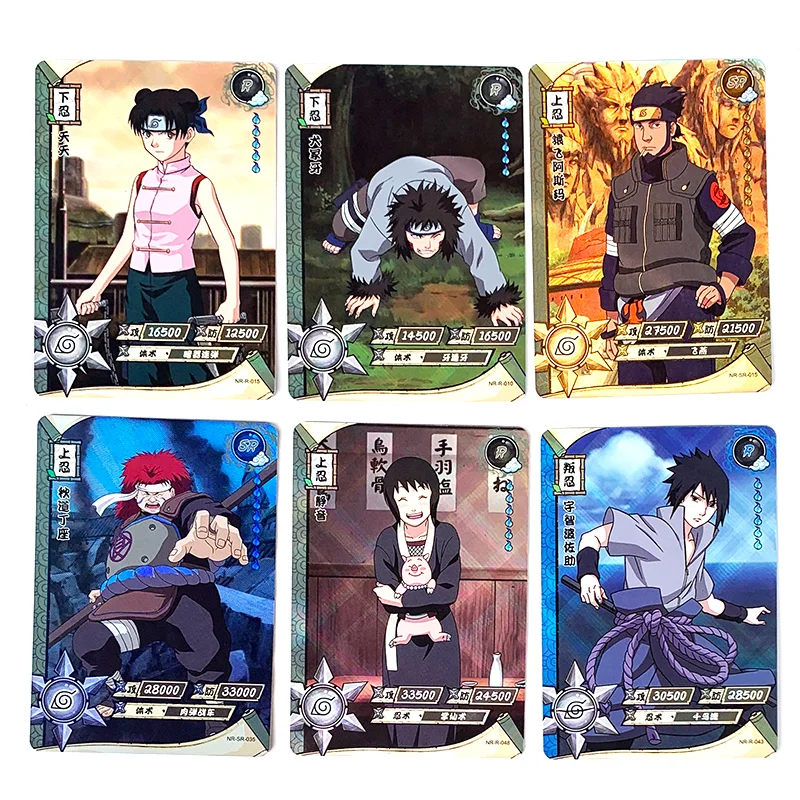 5/25/50PCS KAYOU Naruto Collection Cards Tire2 Wave1 Full Set Booster Box Kayou Uzumaki Uchiha Anime Playing Game Cartas  Gift