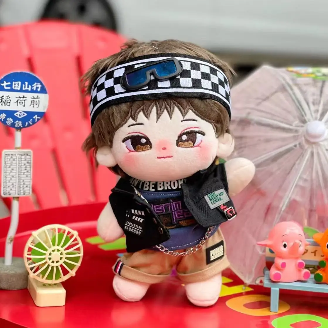 20 سنتيمتر المعبود دمية Enhy دمية القلم BABY KOR الرجال فريق مجموعة فستان متابعة القطن دمية محشوة أفخم ألعاب الدمى للأطفال الكبار عيد الميلاد