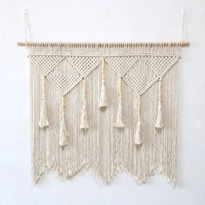 

Macrame Doorway Curtains, Macrame Wall Hanging, Window Curtain Panel, Closet Room Divider, Boho Wedding Decor, Wedding Backdrop