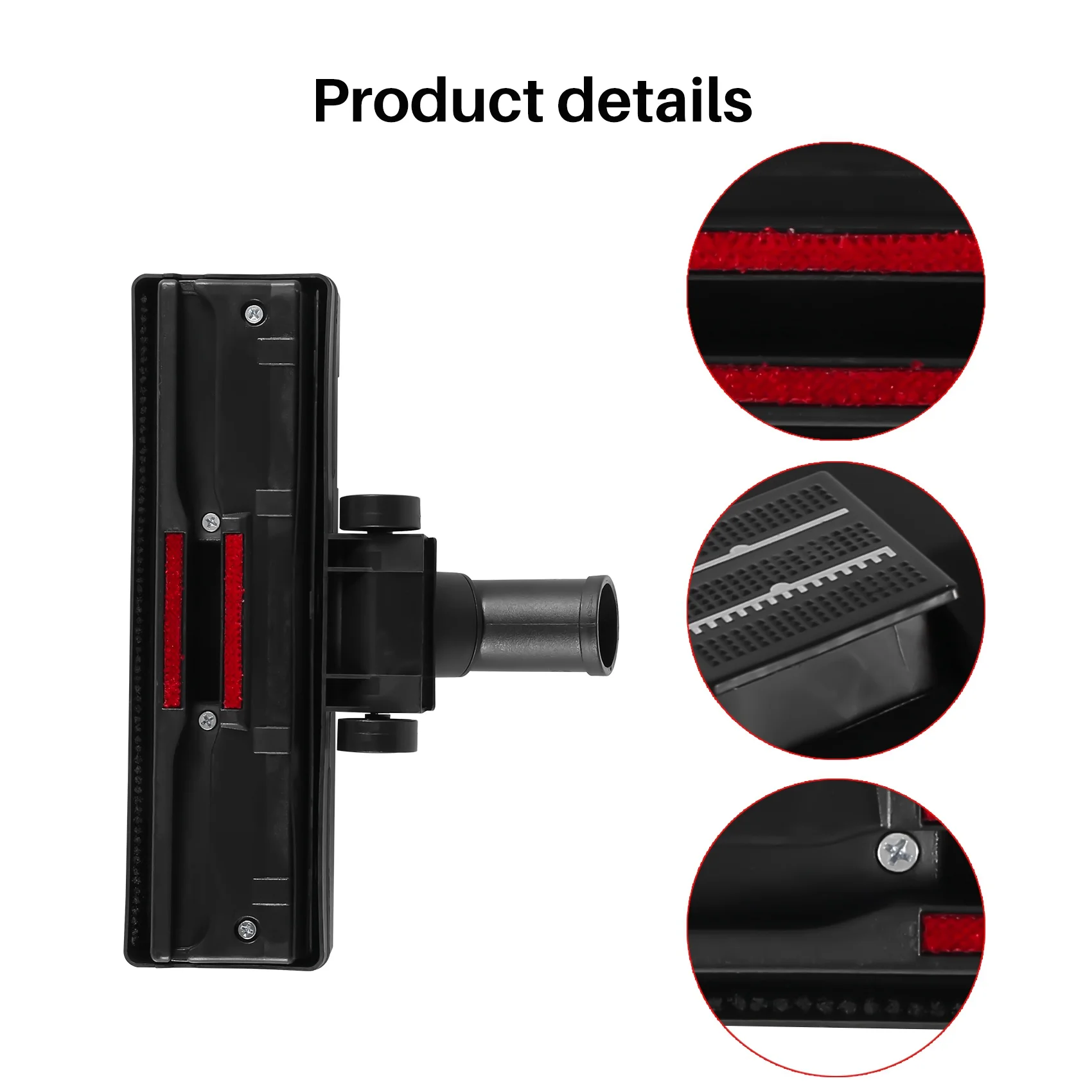 Uniwersalne akcesoria do odkurzacza A88Z, dysza do dywanów i podłóg, głowica odkurzacza, narzędzie do efektywnego czyszczenia, 32 mm