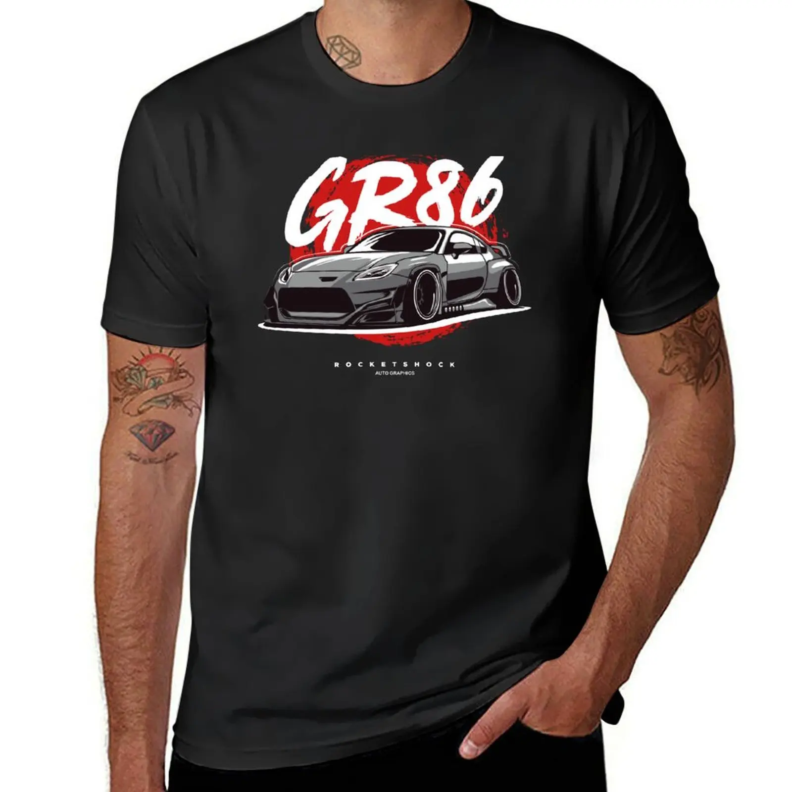 

GR86 Custom T-Shirt blanks oversized Blouse heavyweights mens clothing