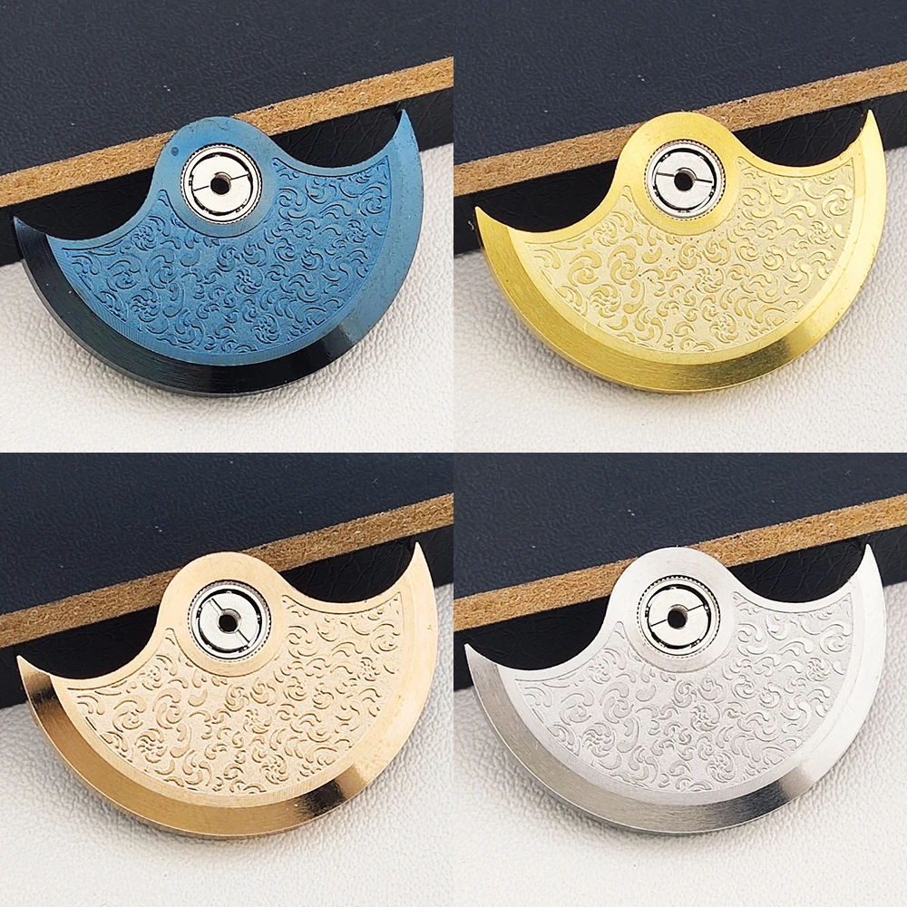NH35 Movement Automatic Oscilating Weight Hammer Rotor Fit for NH34 NH36 NH38 4R 6R 7S Movement Automatic Rotor Watch Parts