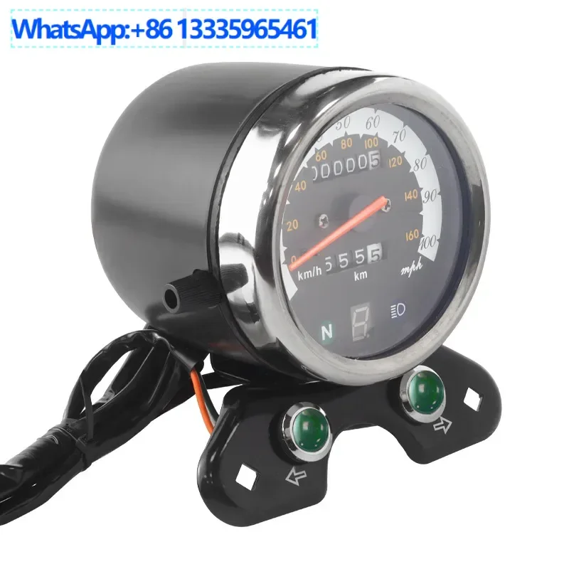 

4PCS CG125 motorcycle retro modification, instrument code meter odometer GN125 modification