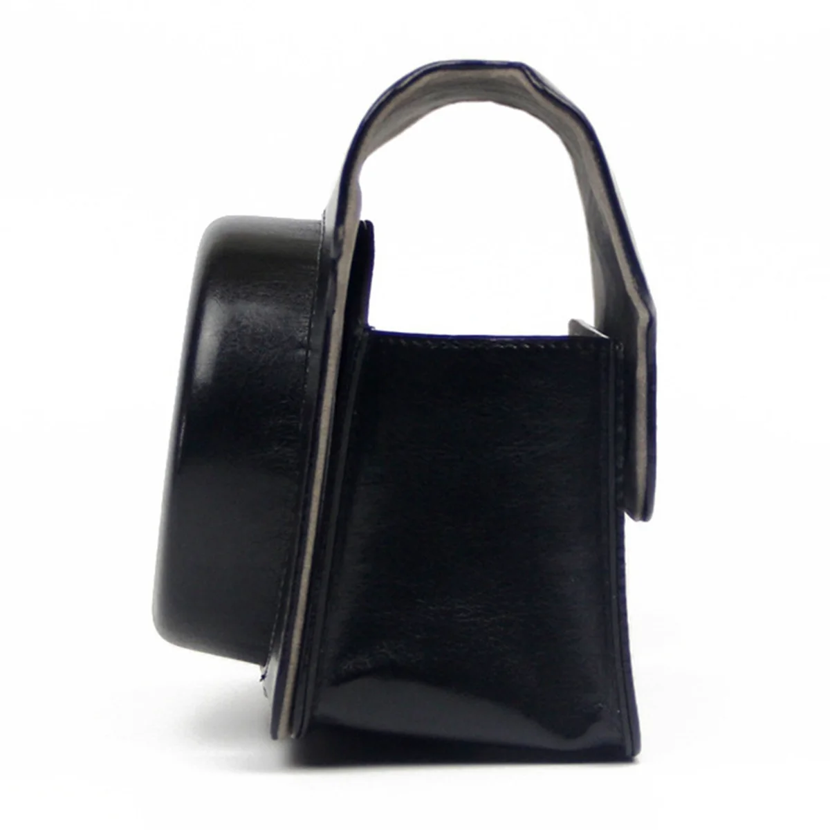 กระเป๋ากล้องสำหรับ Fujifilm Instax 300กว้างเคสกล้องสำเร็จรูปกระเป๋าหิ้ว PU และ Tali bahu สีดำ