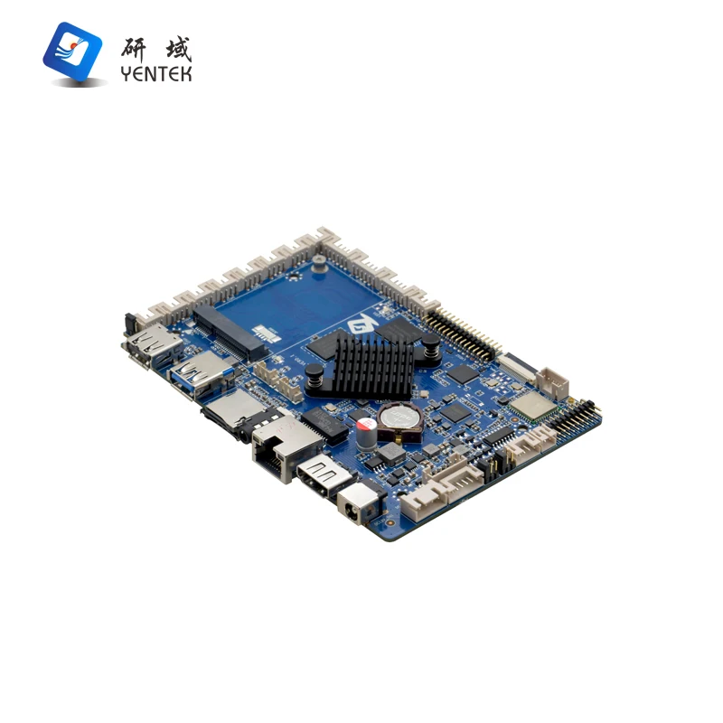 

OEM ODM Rockchip RK3568B2 Quad Core LPDDR4 4G EMMC 32G TF WIFI BT MIPI EDP LVDS HD Robot Industrial Control Android Motherboard