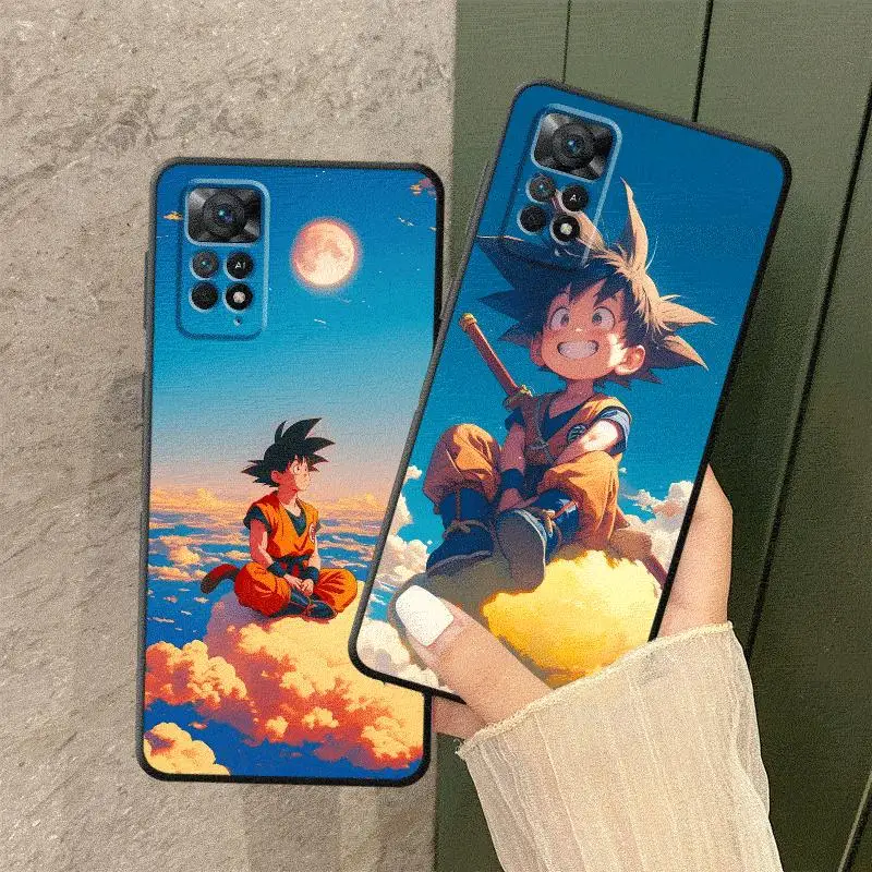 

Dragon Ball Firmament Cool Goku Soft Shell Case for Xiaomi Redmi Note 10 11 8t 9s 11Pro 9T 11s 12Pro 13Pro 12s 14 Pro+ 12 10s