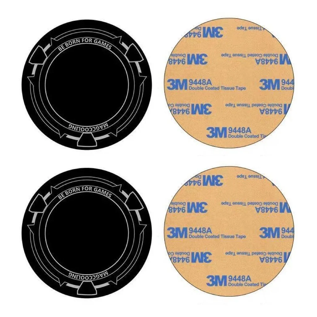 New 6/9cm Phone Ring Game Radiator Metal Plate Sheet Sticker For Magsafe For IPad Tablet PC iPhone 14 15 Phone  Accessories