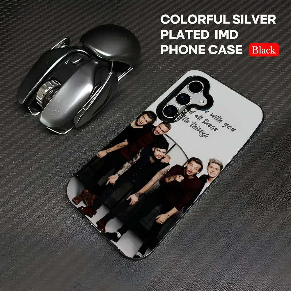 One Direction Five People Who Always Love Music Phone Case S25 Case IMD Colorful Phone Case Silver Cover Suitable For Amsung Gal