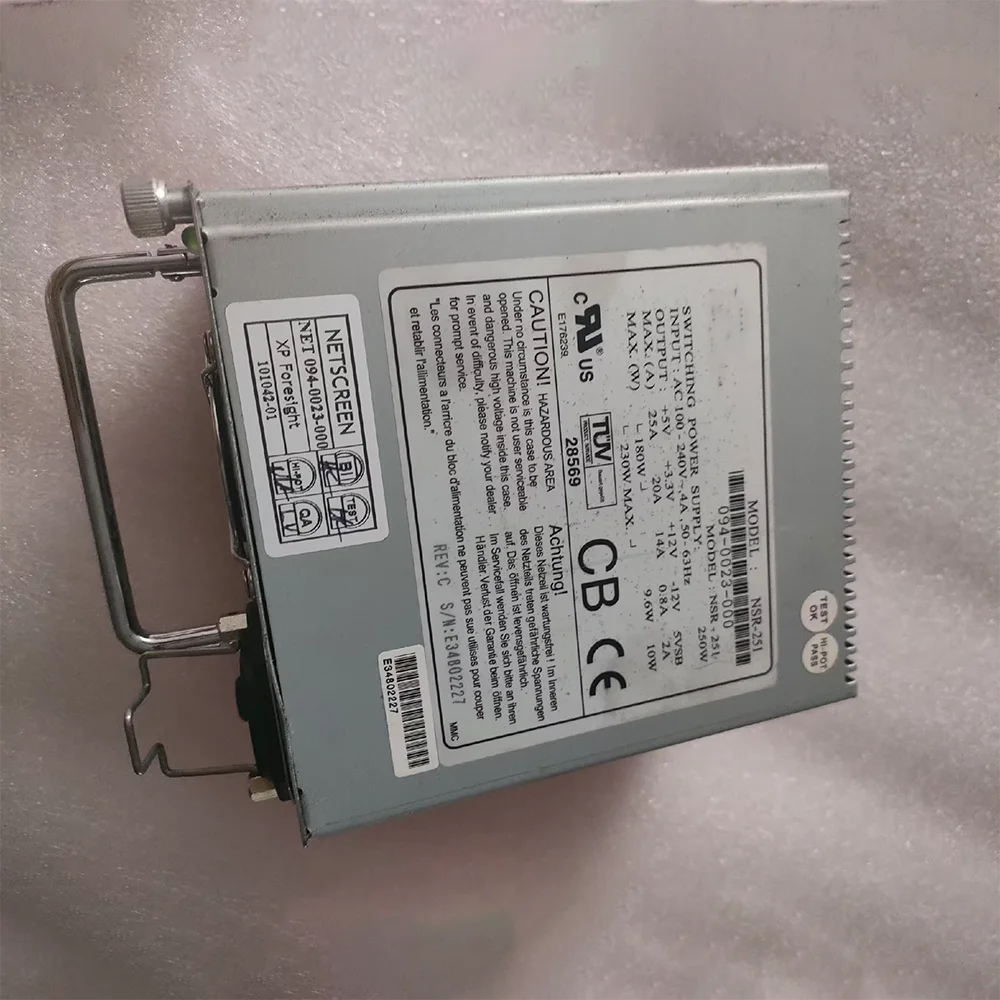For JUNIPER NS-500 NSR-251 network machine power supply 094-0023-000
