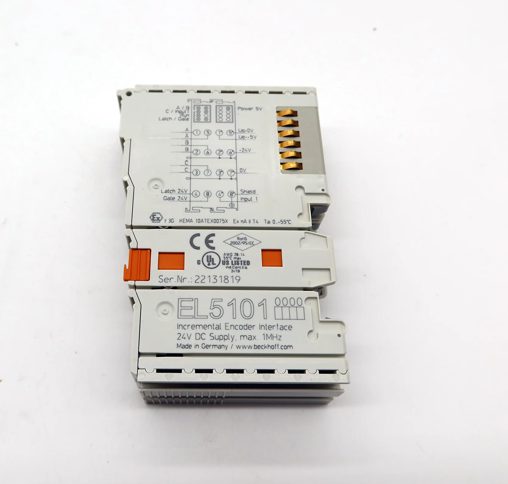 Free Shipping EL5101 EtherCAT Terminal 1-channel encoder interface incremental 5 V DC