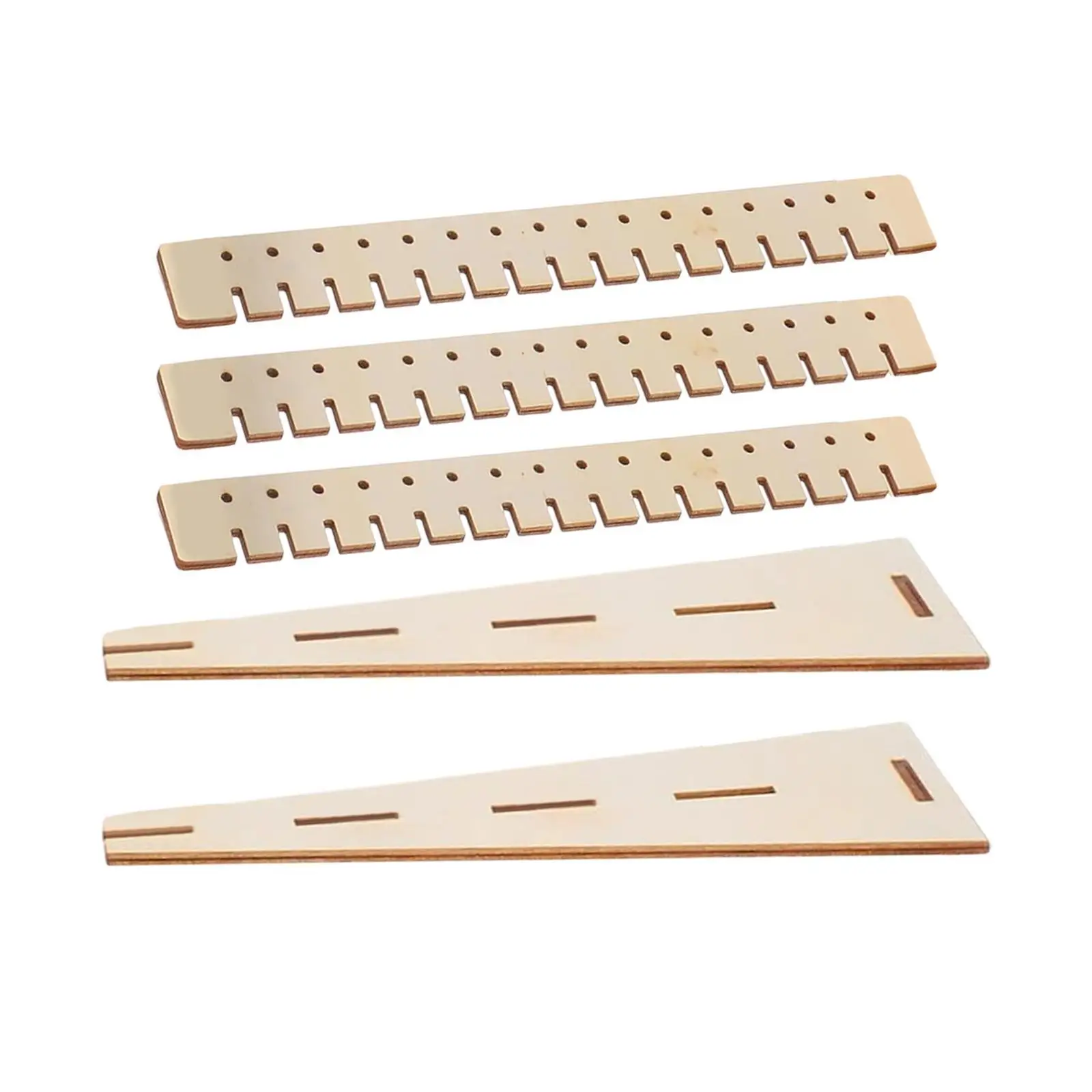 Wooden Earring Holder and Ear Studs Organizer Multi Tiers Jewelry Stand for Home and Store Display