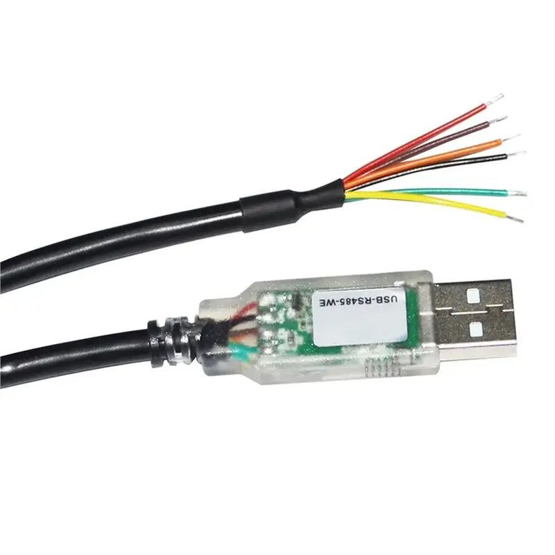Reliable-FT232RQ For USB To RS485 Converter Cable 6 Pin 6 Core Open End Wire, For USB-RS485-WE-1800-BT Serial Communication,FT23