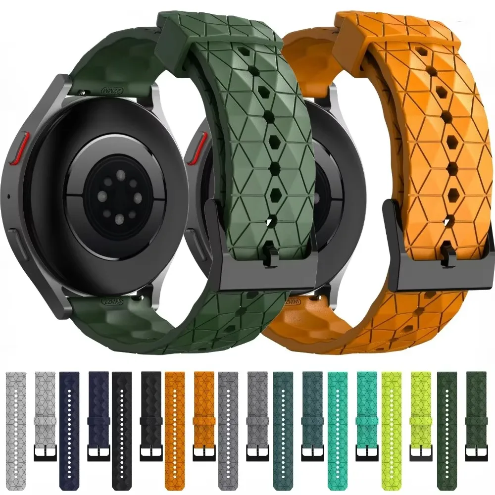 22mm 20mm Silicone Strap for Huawei Watch GT 5 4 3 2 Pro 46 mm Bracelet for Samsung Watch 3/4/5/6/7/Gear S3/Amazfit GTR/GTS Band