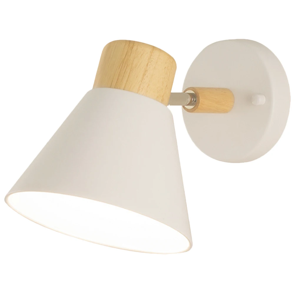 

Wall Lamp White Nordic Bedroom Living Room Corridor Lighting Decorative Light Fixture Study Balcony Stairs Passage Mounts