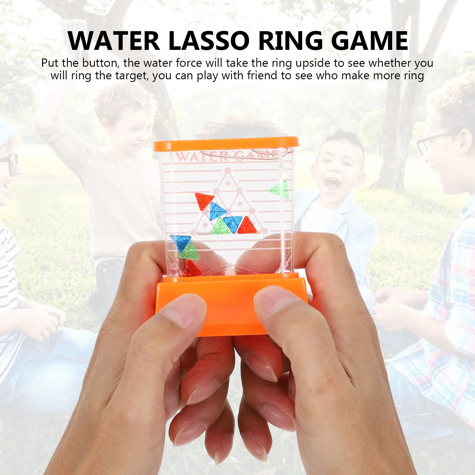 3Pcs Kids Water Ferrule Game Intellectual Bath Lasso Ring Toss Play Educational Ring Throwing Activity Decompression