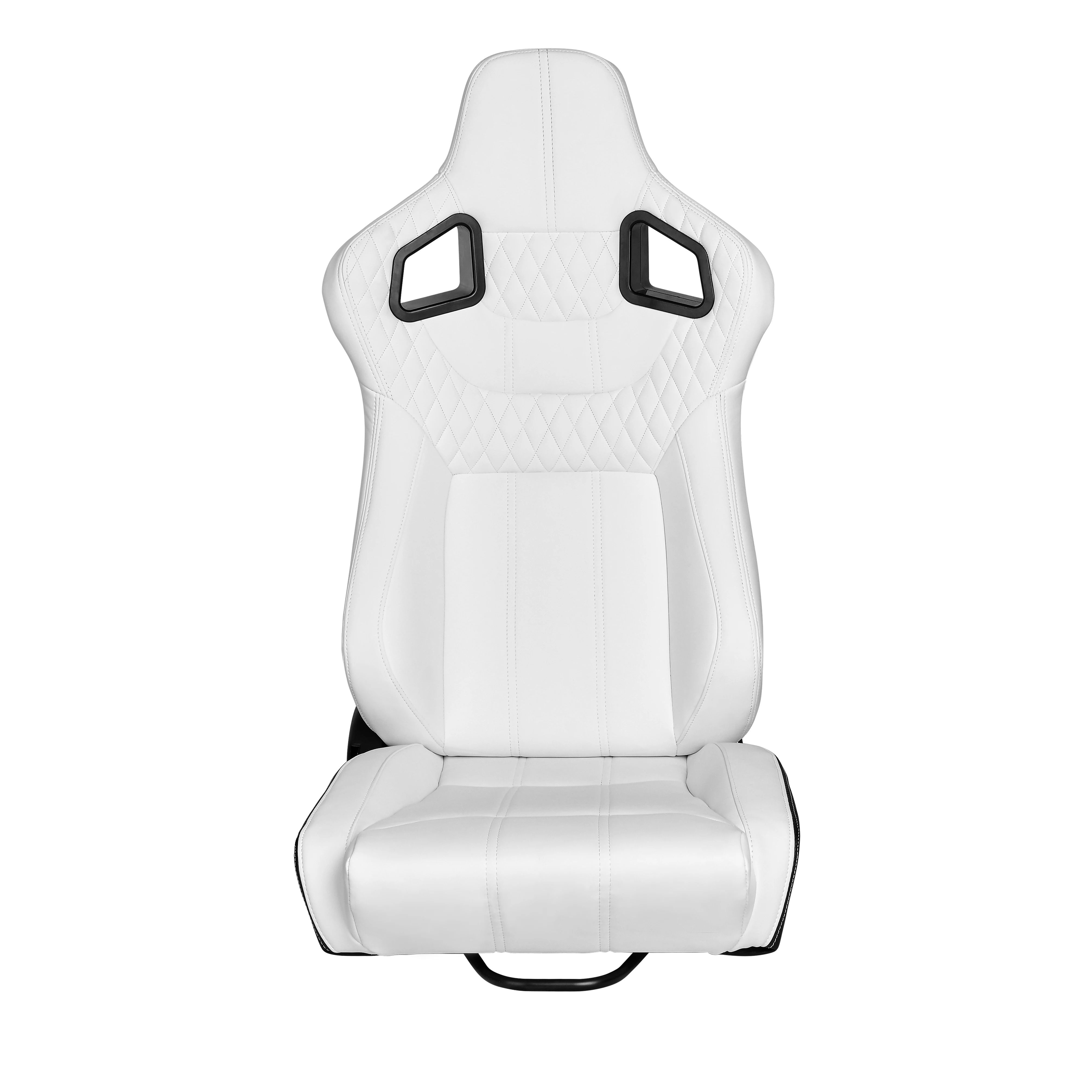 9005 White Universal High Quality PVC Leather Racing Seat Reclinable Bucket Seat Car Seats For Audi BWM HONDA