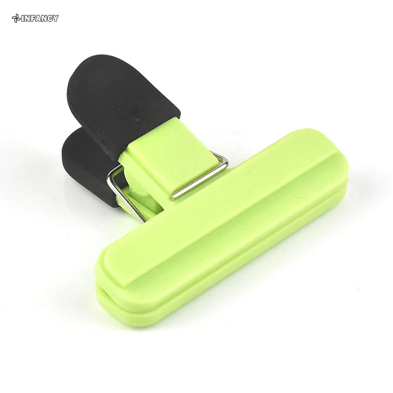 Portable Bag Clips Kitchen Storage Food Snack Seal Sealing Bag Clips Sealer Clamp Plastic Tool Kitchen Organization Accessories