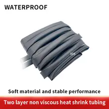 Black Heat Shrink Tubing 5m Lot 1mm to 6mm #5