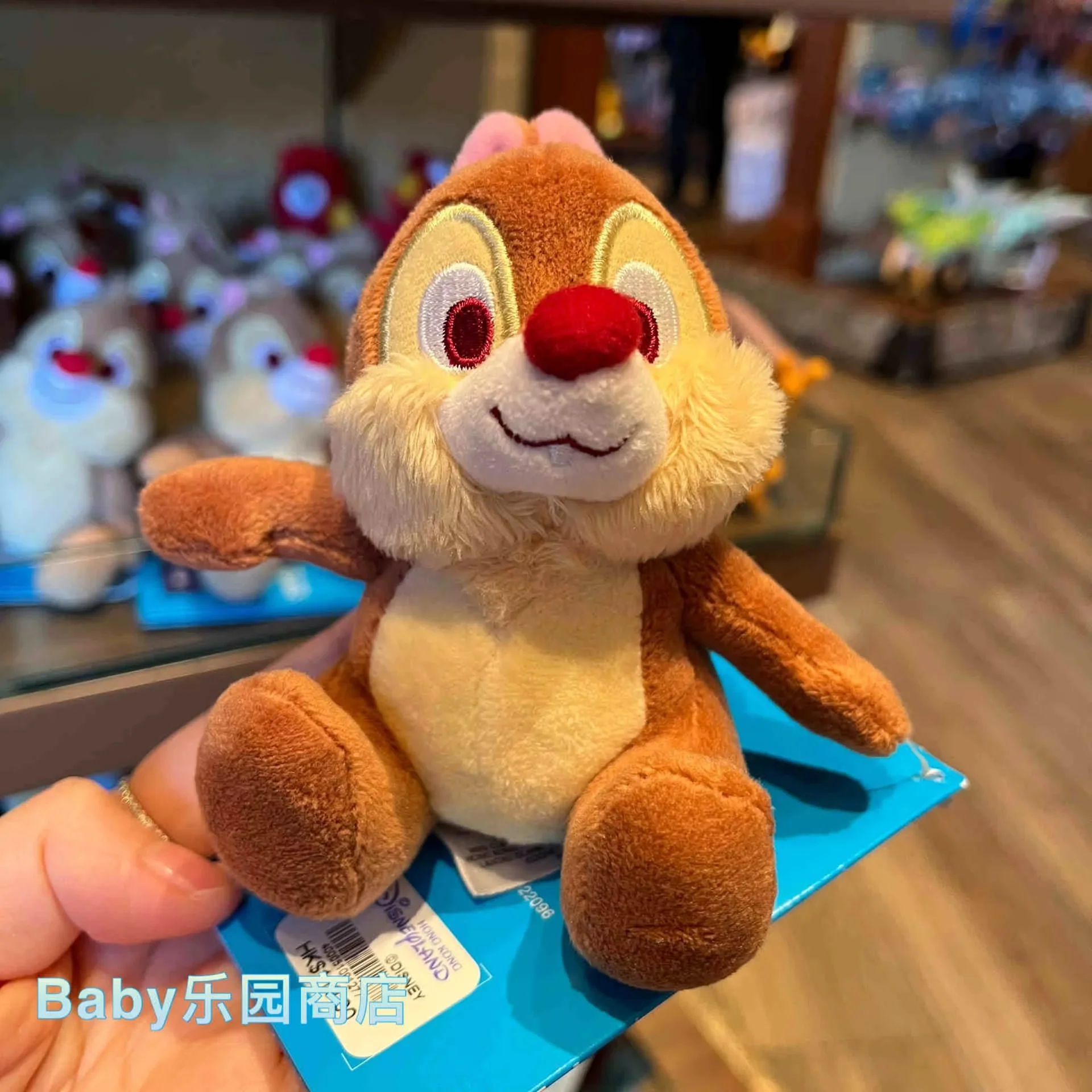 Disney Stitch Winnie The Pig Jumping Tiger Toy Story Character Cutedoll Sitting On Shoulders Magnet Animation Doll Children Gift