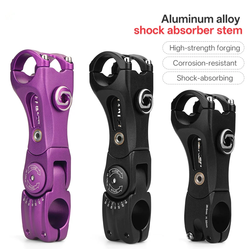 

Bicycle Stem Adjustable Aluminum 100/140mm 31.8mm Handlebar Compatible Durable Secure Fit for Road and Mountain Bikes