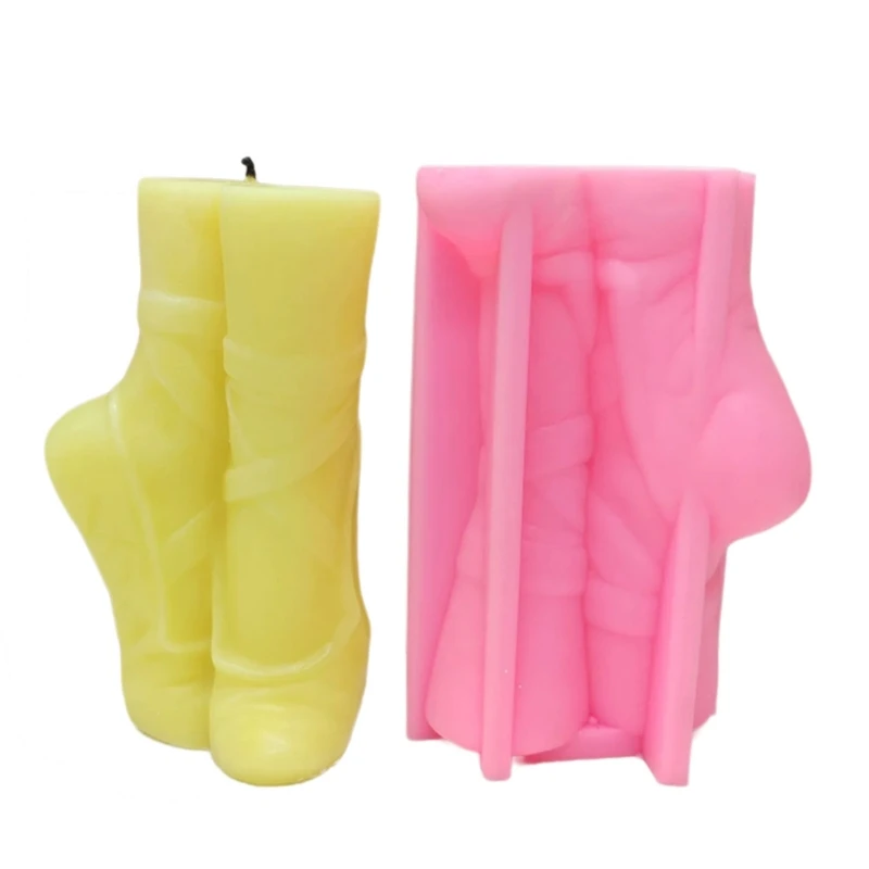 

Ballet Shoe Shaped SIlicones Molds for Making Molds for Making Soap Room Decorations