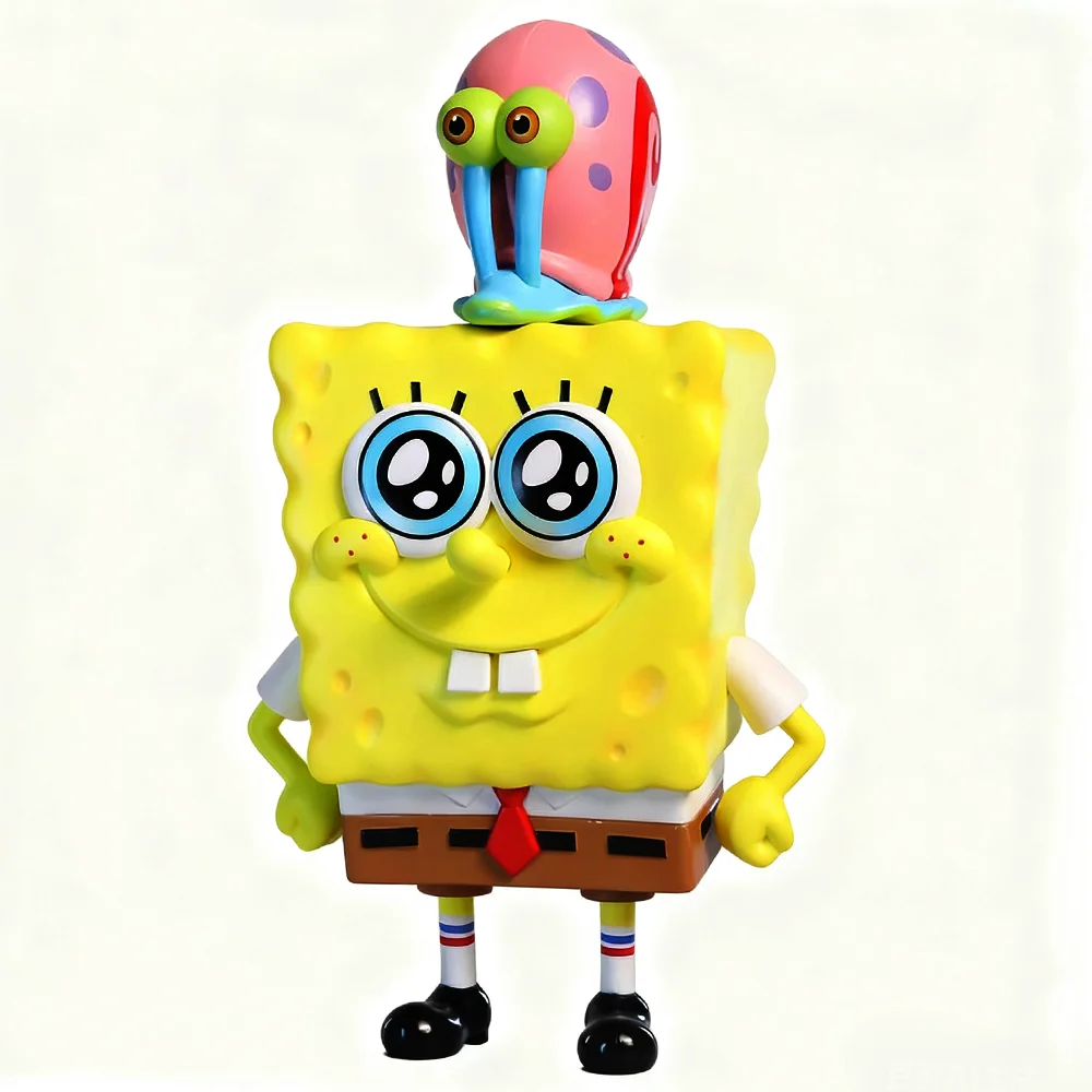 Haute qualité 1926 Bob l'éponge SquarePants Patrick Star crème glacée état dessin animé Figure chambre décor figurine modèle jouets cadeau pour