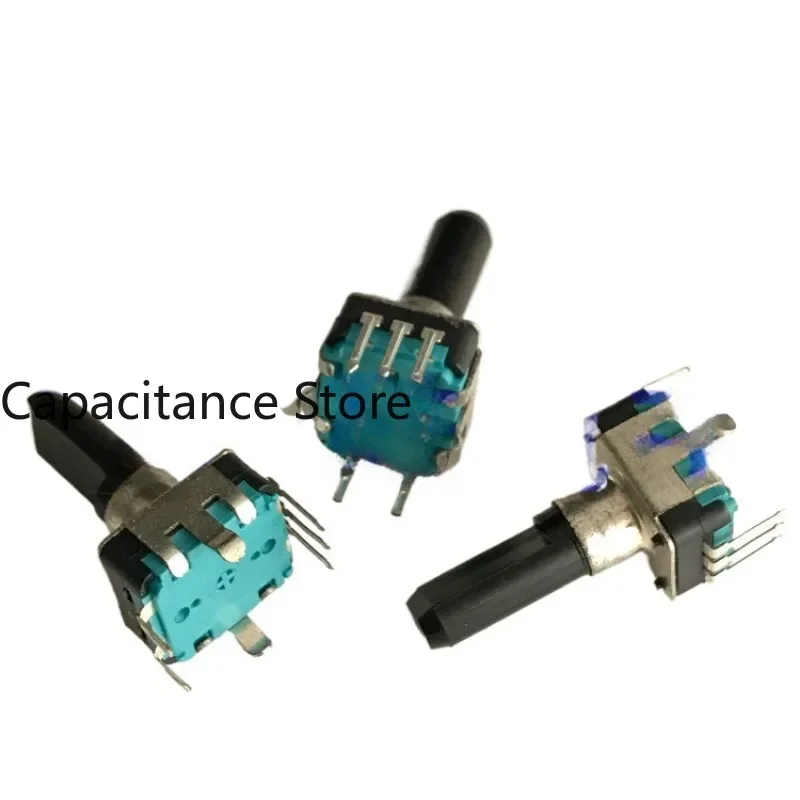 

5PCS Rotary encoder with switch 24 positioning pulse car navigation audio volume potentiometer