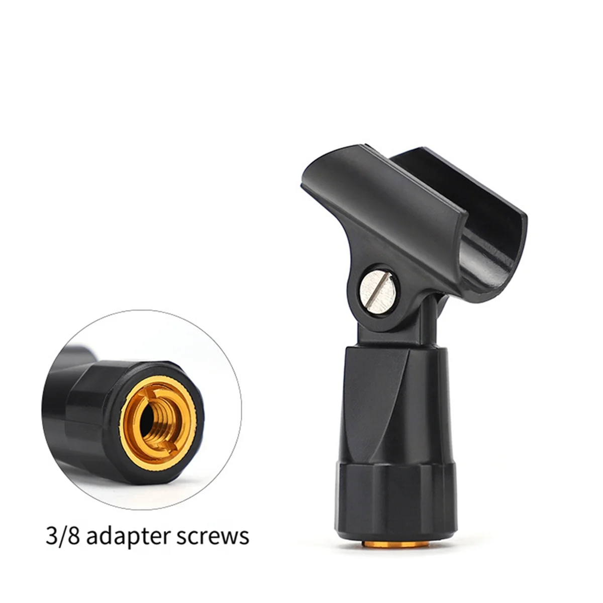 탁상용 마이크 스탠드탁상용 마이크 스탠드, 대부분의 마이크용 3/8인치 스레드가 있는 조정 가능한 데스크탑 마이크 스탠드