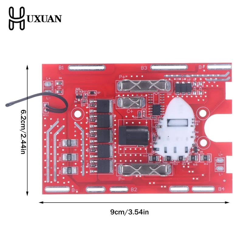 Плата защиты баланса 21 В, подходит для угловой шлифовальной машины 18650, защитная плата электрического ключа бензопилы