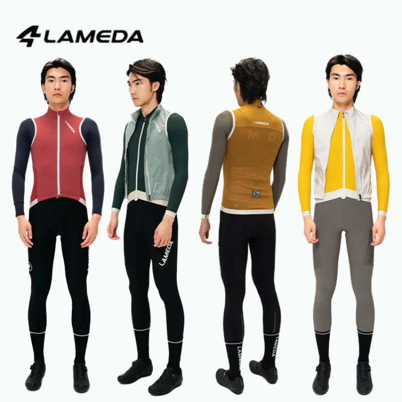 lameda-cycling-vest-unsex-lightweight-windproof-water-repellent-and-breathable-sports-vest-quick-drying-fabric-with-two-way-zip