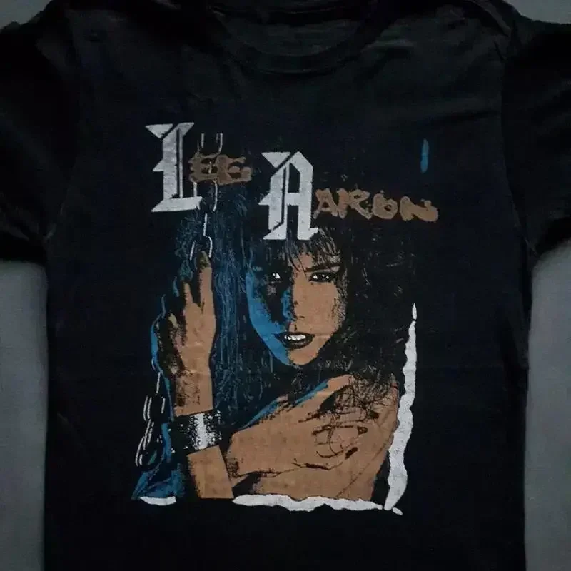 Lee Aaron Singer Live In Concert Cotton Black S 5XL T Shirt M090