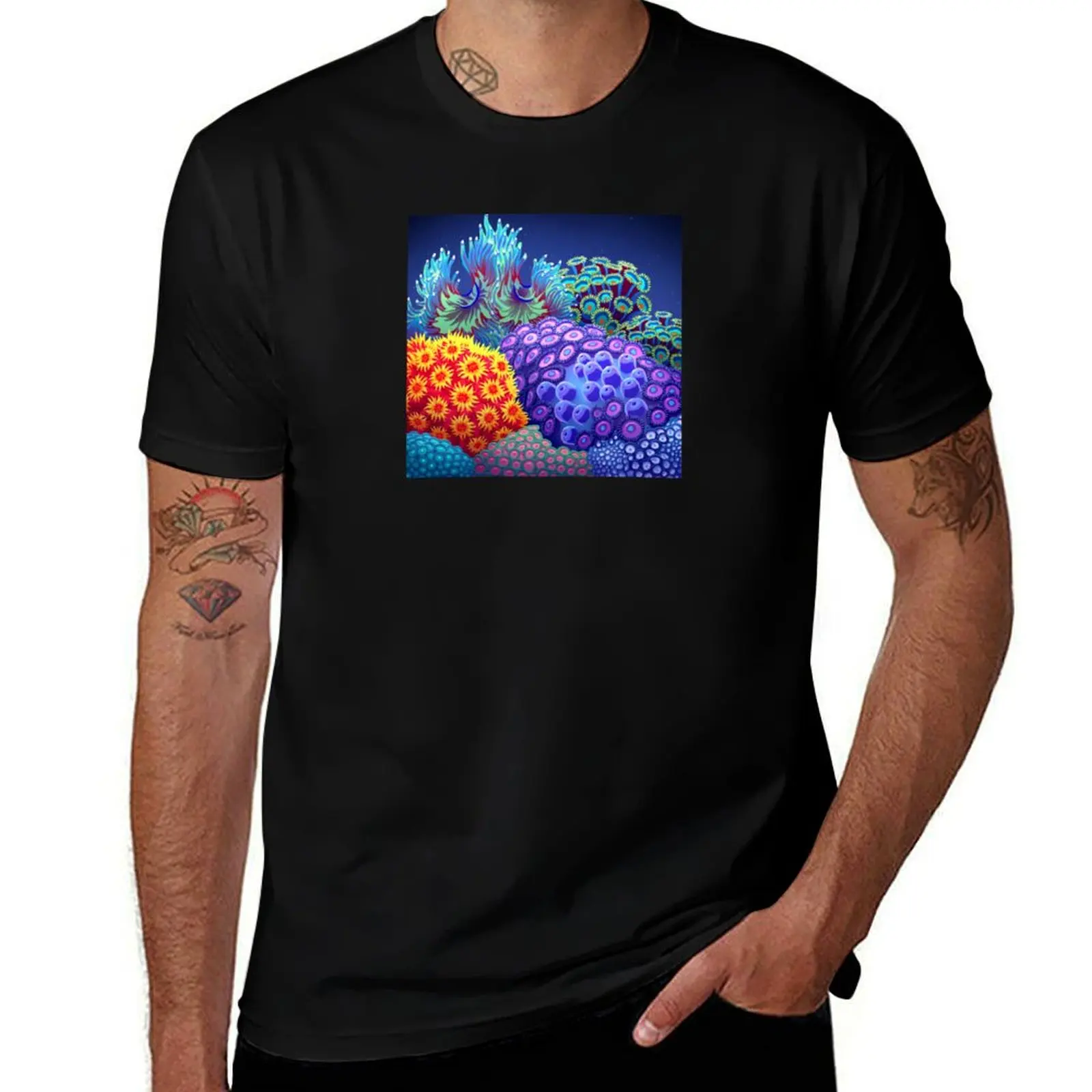 Coral T-Shirt Work Wear Lightweight Tee