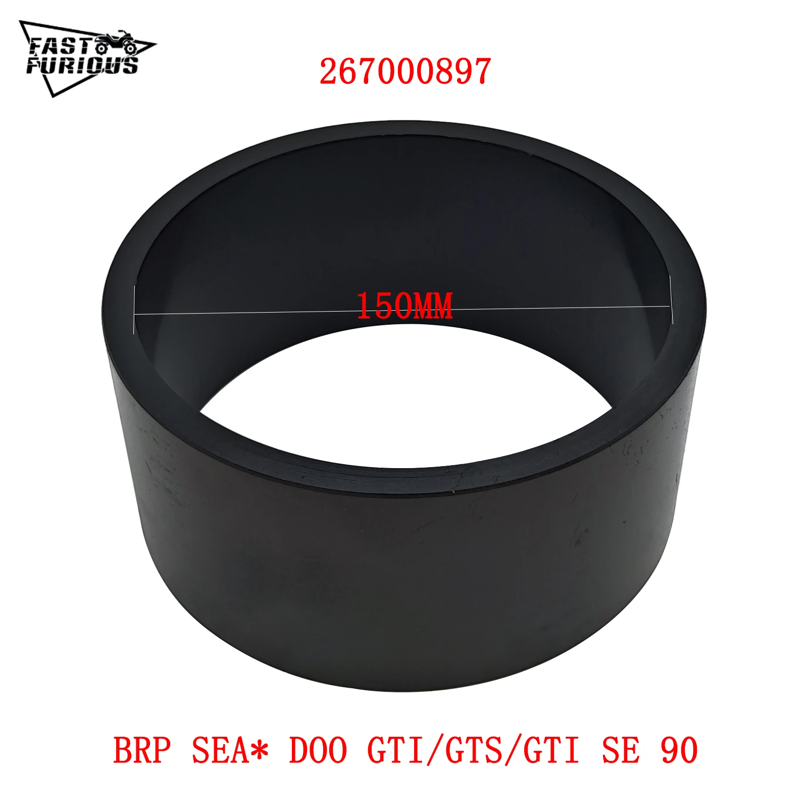 Wear Ring 267000897 150mm For  BRP SEA* DOO Jet Ski GTI/GTS/GTI SE 90