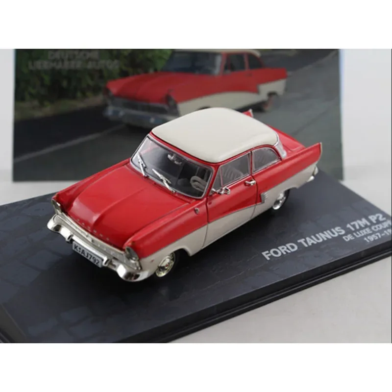 ixo 1/43 Ford taunus 17M alloy car model 10cm