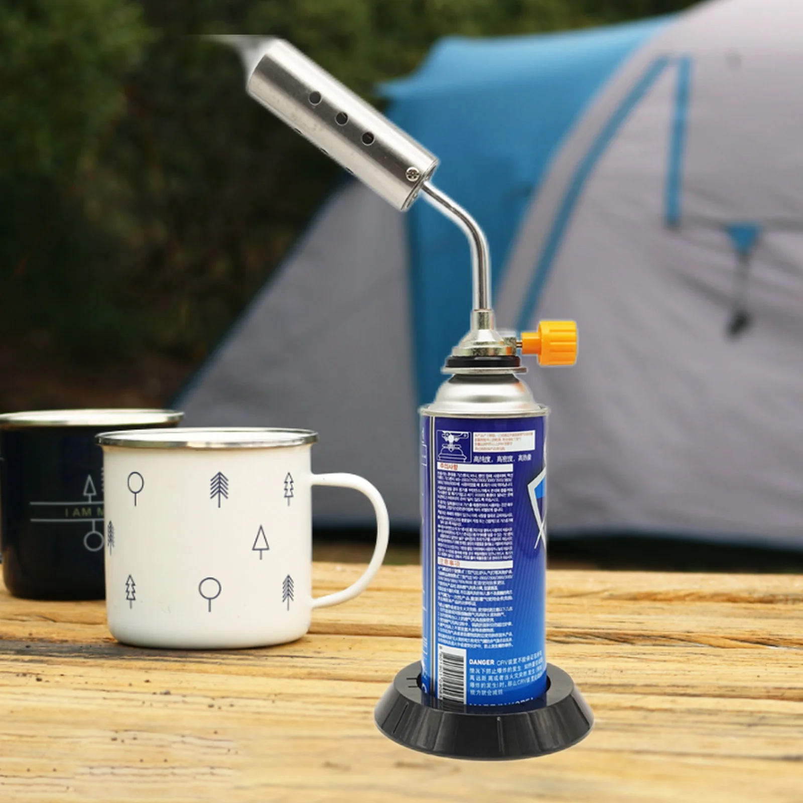 Cassette Cylinder Fixing Bracket Portable Gas Cylinder Stabilizer Practical Butane Cylinder Stable Base for Camping Stoves