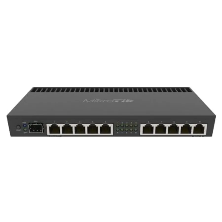 

RB4011 10-портовый гигабитный Ethernet-роутер RB4011iGS+RM черного цвета, высокоскоростное сетевое устройство