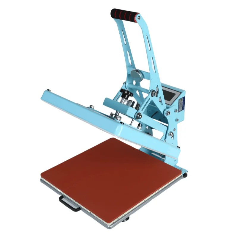 38x38cm Semi-Automatic Electric Heat Press Machine | High Quality DIY Garment Printing & Transfer Machine 110V/220V
