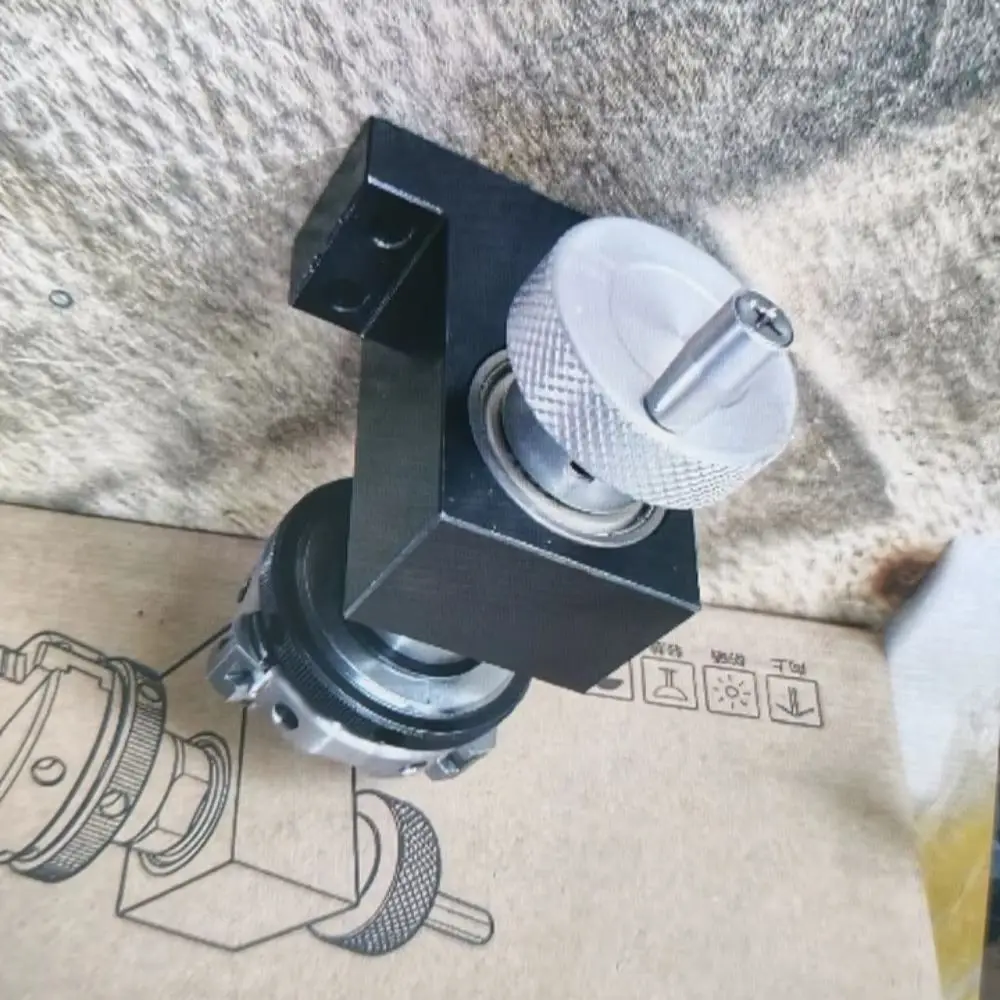 Mini Hand-Cranked Three-Jaw Self-Centering Chuck K01-50 Manual Rotary Fixture for Precision Clamping And Workholding