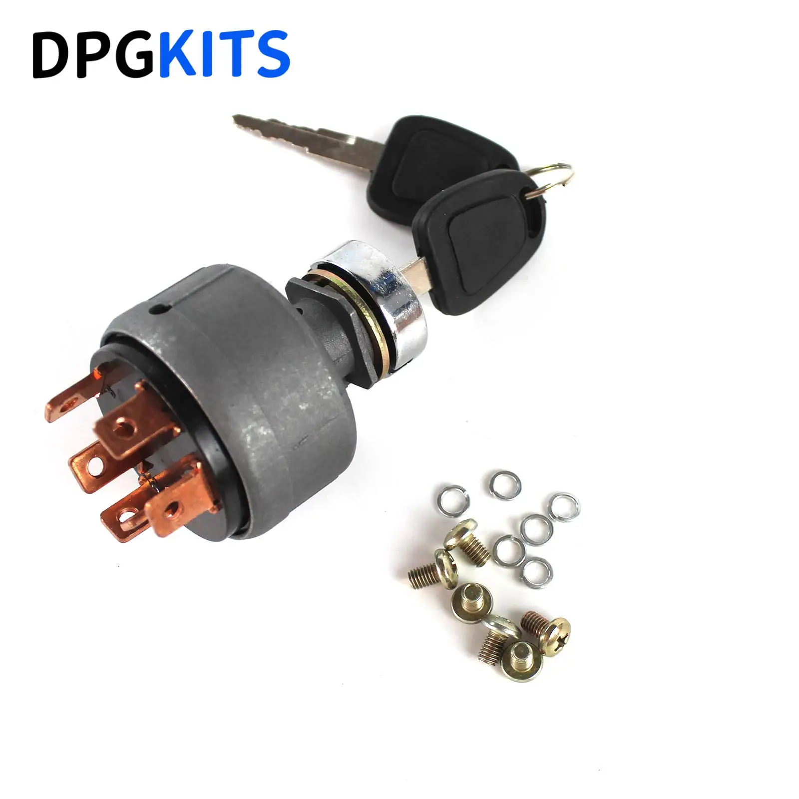 549-00110A 2549-1152 Ignition Switch with 2 Keys for Doosan Daewoo DH55-5 DH60-7 DH80-7 DH130-5 DH150-7 DH220-2 DH220-5