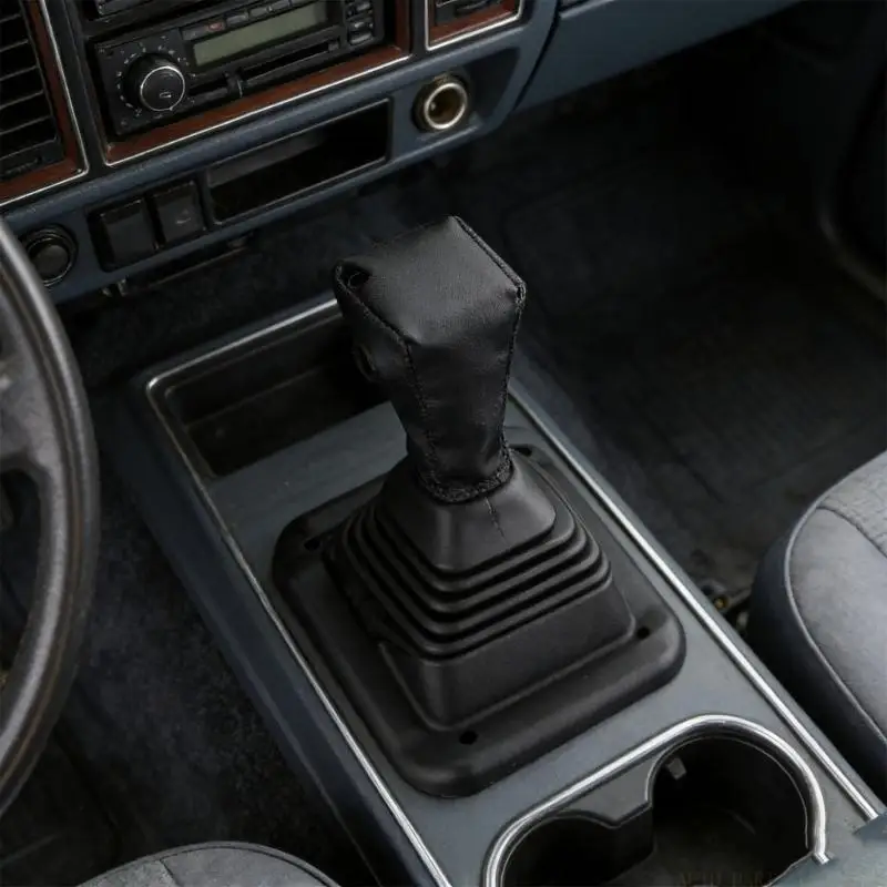 J0MA High Performances Shifts Dust Cover Protector Dust Resistant Shifts Lever Cover F2TZ-7277-A for F150 F 250 F35