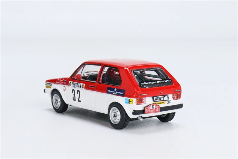 Tarmac Works x Schuco 1:64 Golf I GTI Rally MonteCarlo1983 Model Car