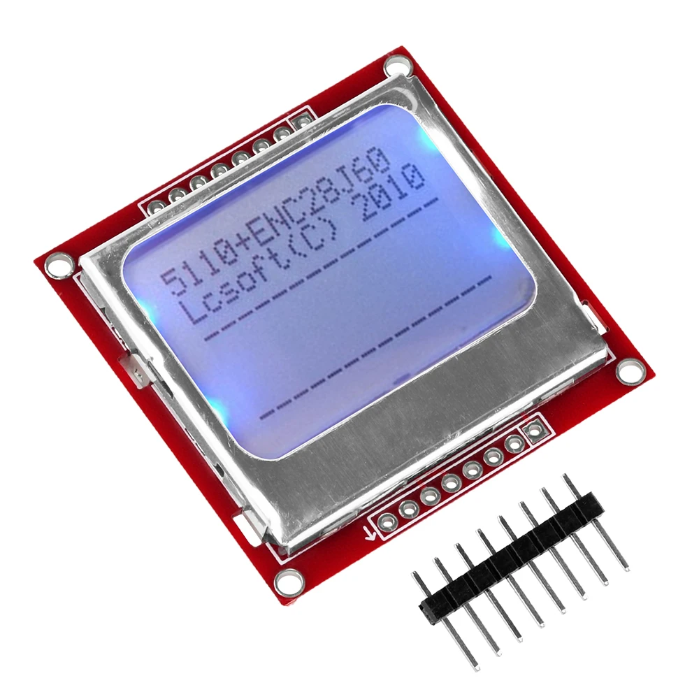 3.3V White Blue Bac…