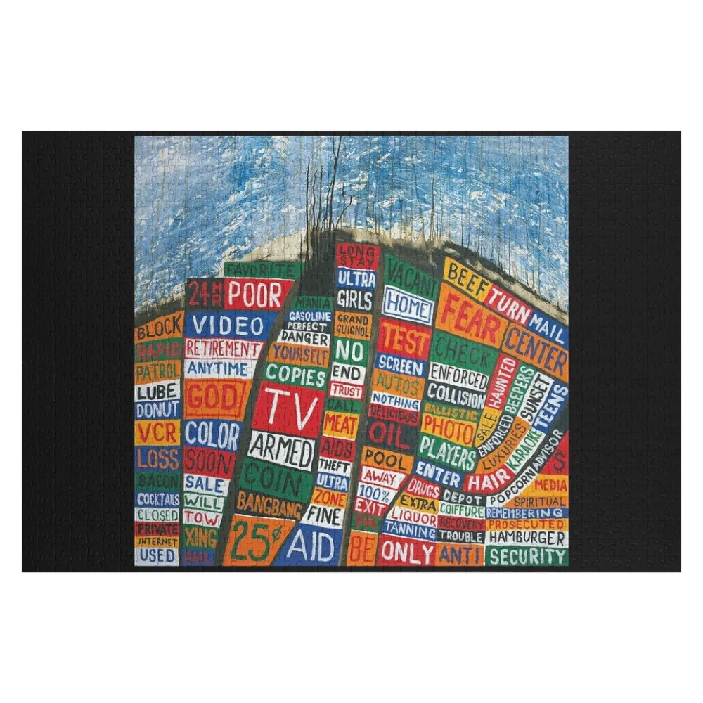 The Bends Computer In Rainbows Pablo Moon Amnesic-Radio Kid a Jigsaw Puzzle Customizable Gift Personalized Name Puzzle